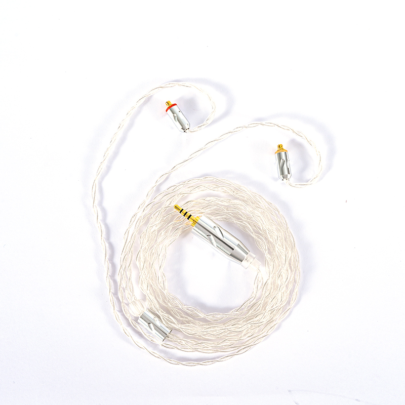 IvipQ Xue Qing 4 Ader Sterling Silber Kopfhörer Kabel 2,5mm/3,5mm/4,4 MM Stecker Kopfhörer Aktualisierung draht MMCX/2Stift/QDC/TFZ Schnittstelle