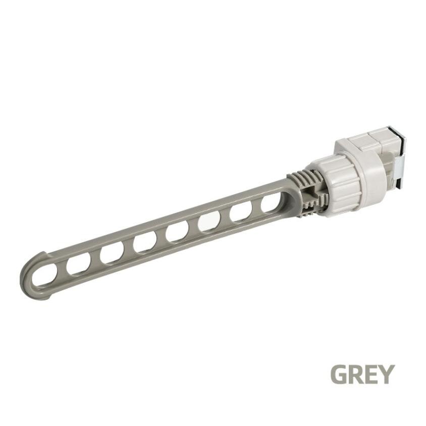 Drying Rack Balcony Clothes Drying Rack Wall Mounted Clothes Drying Rack Bathroom 8 Holes Drying Rack Indoor Space Saving: A