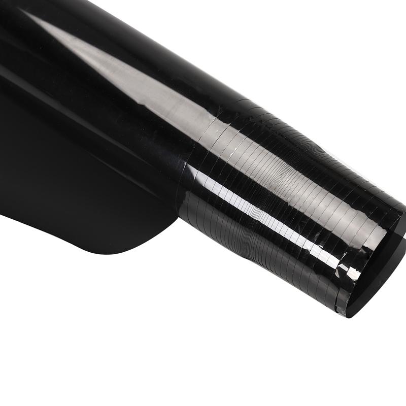 Película opaca para ventana de coche y furgoneta, protección solar Universal, color negro oscuro, 75CM x 6M, Reducción de calor deslumbrante de privacidad