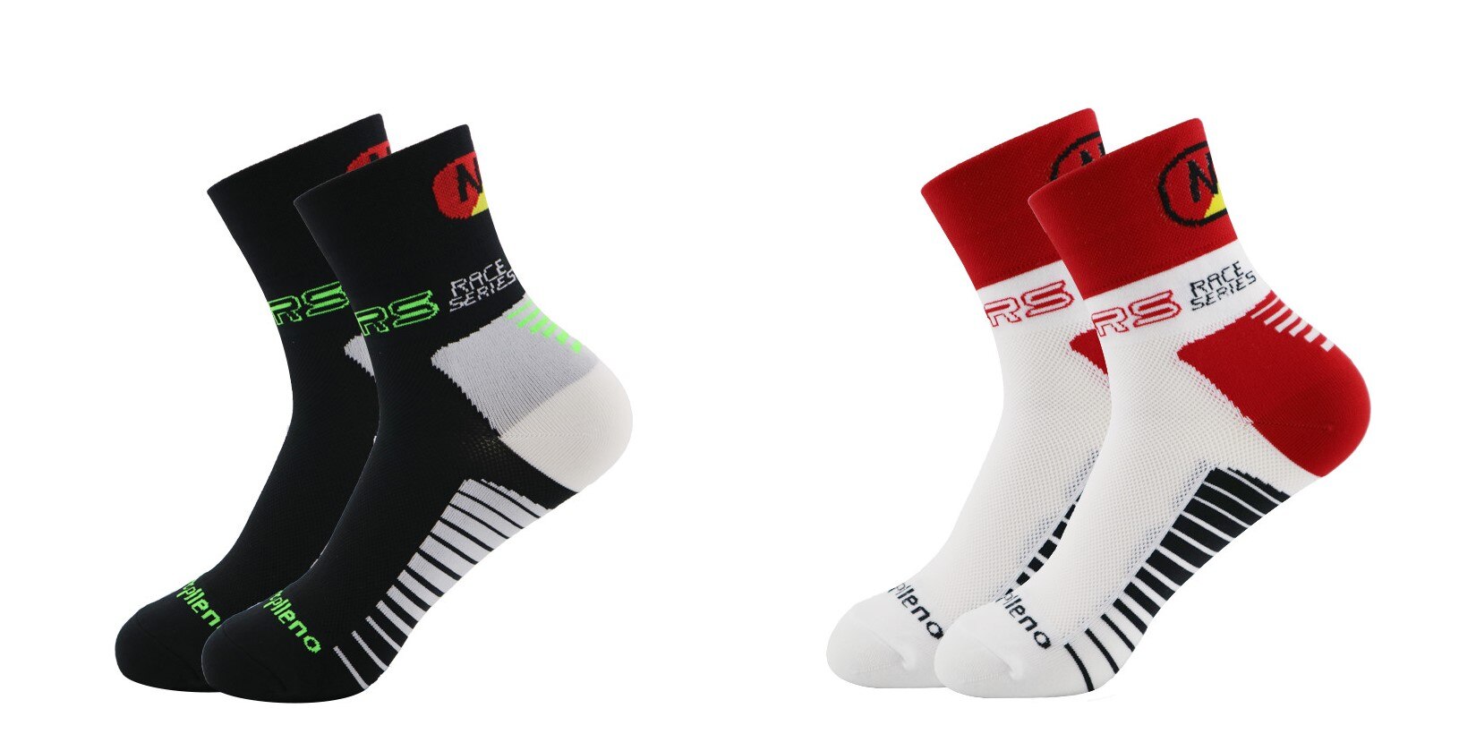 Unisex skarpety sportowe jazda na rowerze koszykówka bieganie skarpety sportowe letnie wędrówki tenis narciarski mężczyzna kobiety rower Slip: Kości słoniowej
