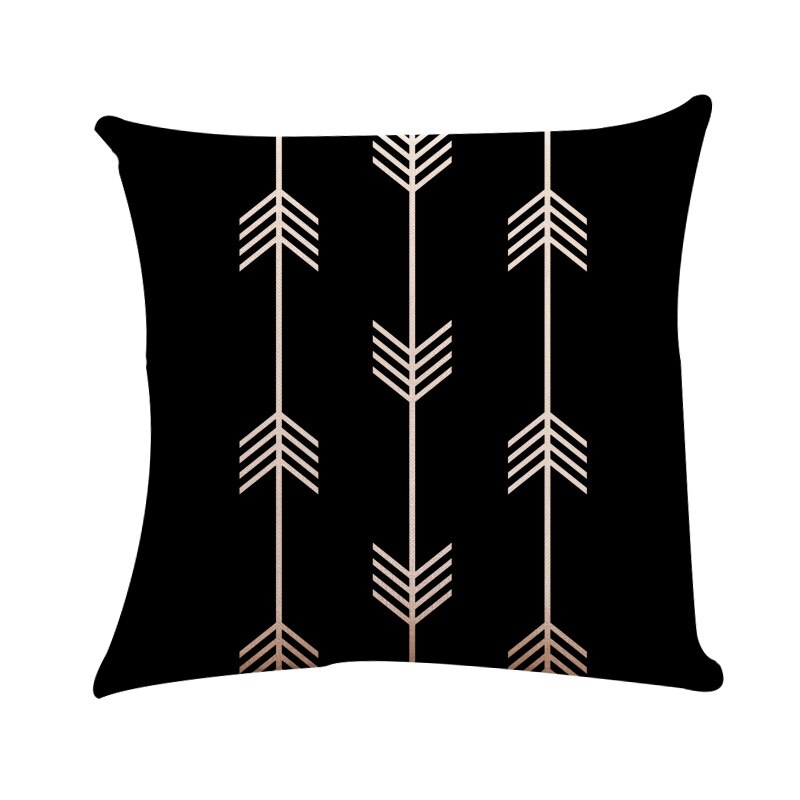 1pc 45 x 45cm zeeblauw kompas kaart bedrukt ankerpatroon zeeschip kussensloop decoratieve kussensloop