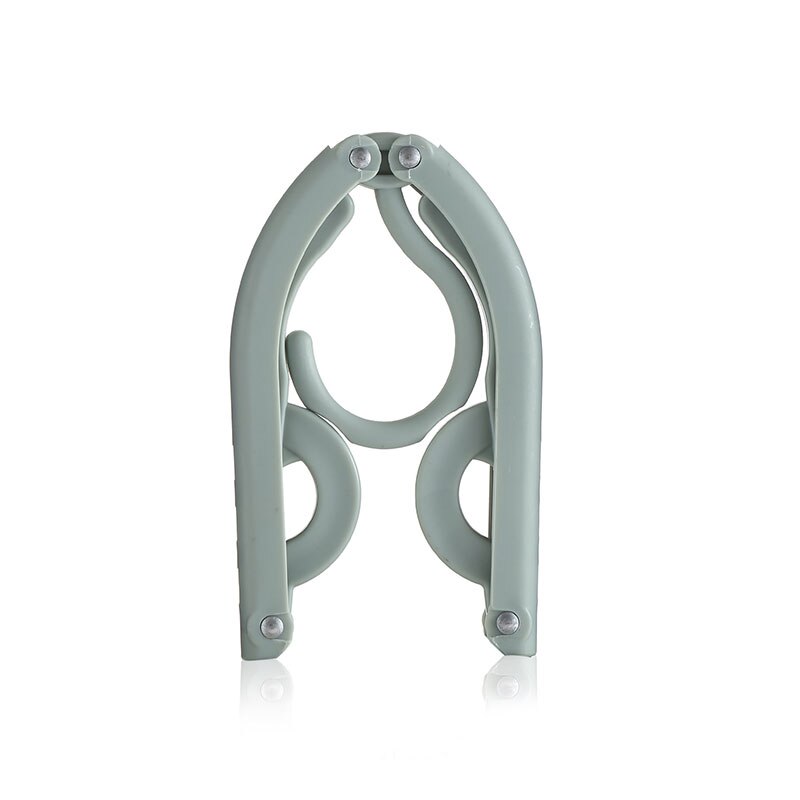 Cintre pliable de voyage multifonction | Support de séchage Portable en plastique, magique, couleur unie, permettant de gagner de l'espace, fournitures de voyage