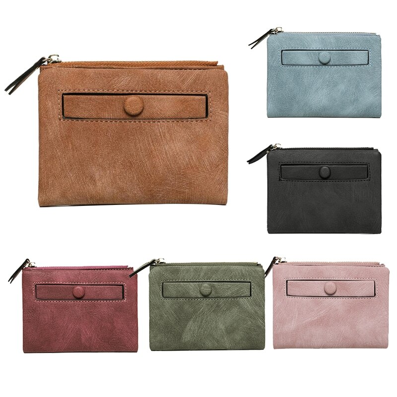 Dame pung lille læder pung mønt pung dame kortholder taske clutch taske kvinde pung pung kort pung