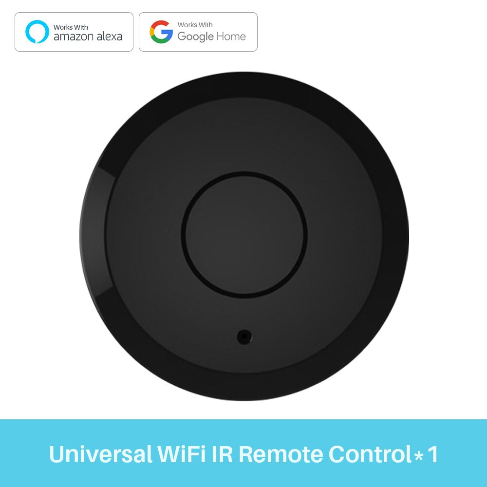 Tuya Universal Smart WiFi IR Remote Controller For TV Air Conditioner Voice Control Works With Alexa Google Home Smart Home: Default Title