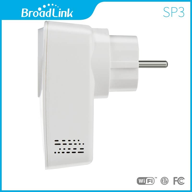 BroadLink-prise de minuterie intelligente Wi-Fi 16a, 3500W, SP3, prise de courant, installation facile, pour système domotique connectée