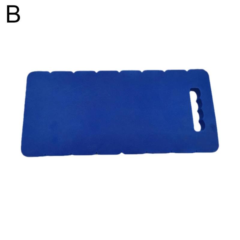 EVA – genouillère en mousse épaisse et imperméable, tapis Portable multifonction pour le Yoga et la prière: blue