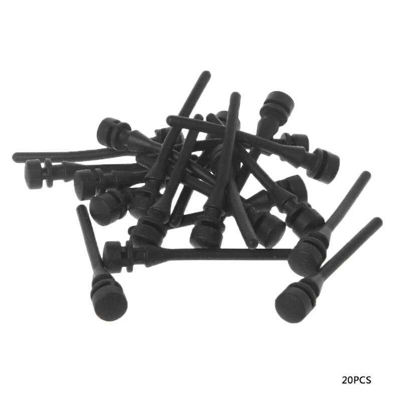 Boîtier d'ordinateur pour ventilateur, 20 pièces, Anti-bruit, vibrations, vis en Silicone, Absorption des chocs
