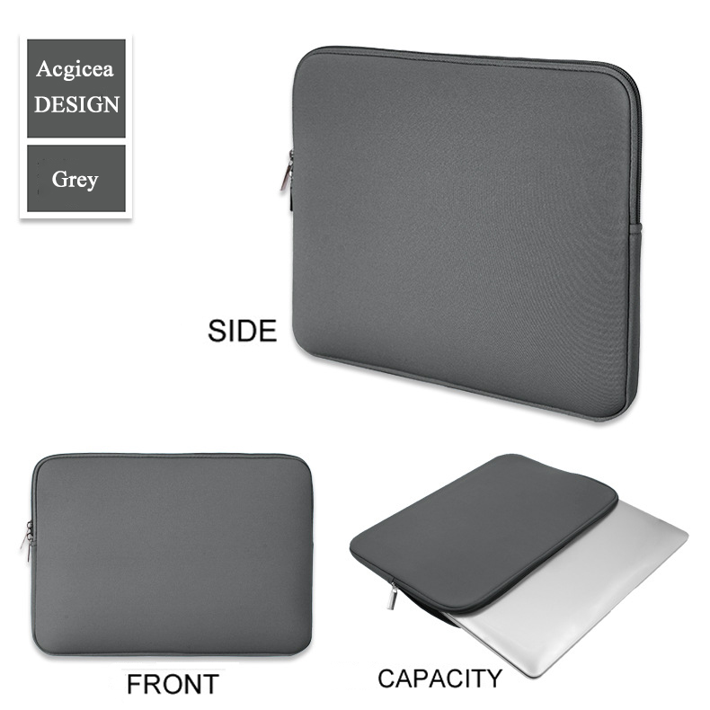 Laptop Bag 15.6-6 Inch Laptop Case Soft Computer Bag Office Travel Business for Macbook Air Pro Xiaomi MateBook HP Dell: 15" / Navy Blue