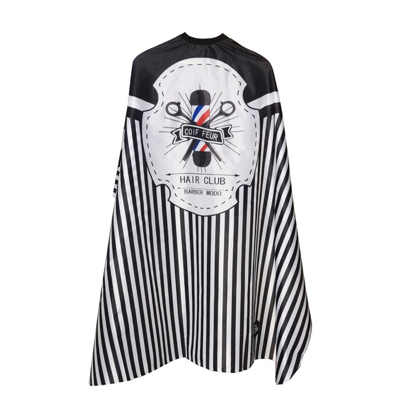 Frisörsäng mönster klippa hår vattentät tyg salong frisör cape frisör retro frisör tyg