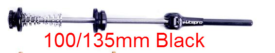 Mountainbike Carbon Ti Spiesjes 100/135Mm Mtb Fiets Hubs Snelspanner: 100 135mm black