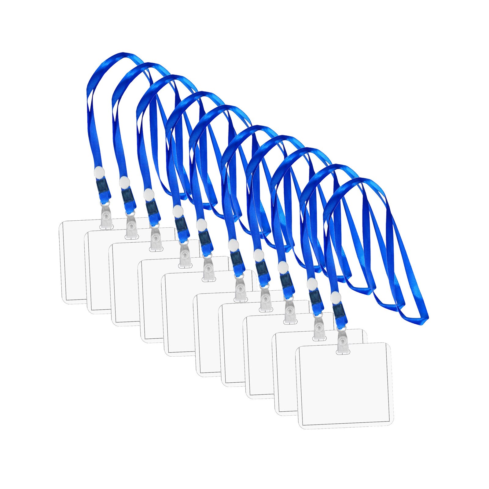 Gezondheid Kaart Vaccin Kaart Beschermhoes Waterdichte Pvc Zachte Kaart Geval Waterdicht Transparant Protect Kaarthouder Cover Protector: 10PCS