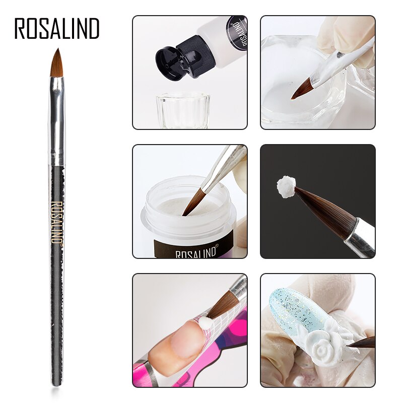 Rosalind Gel Acryl Nail Brush Tekenpen Verf Borstels Voor Manicure Nail Art Borstel Voor Nagels