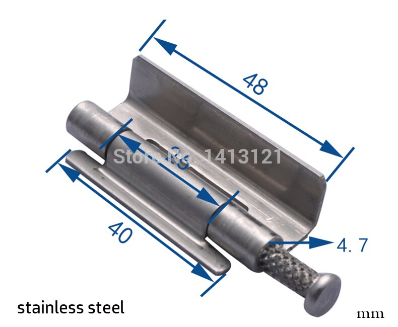 stainless steel switch control box hinge distribution cabinet bending base case hinge detachable network case instrument fitting