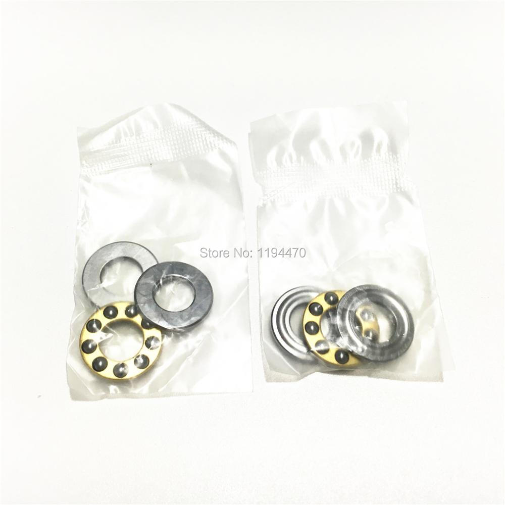 5pcs/Lot F8-22M 8x22x7 mm Axial Ball Bearing Thrust Bearing 8mm x 22mm x 7mm Miniature Plane Bearing 3-Parts
