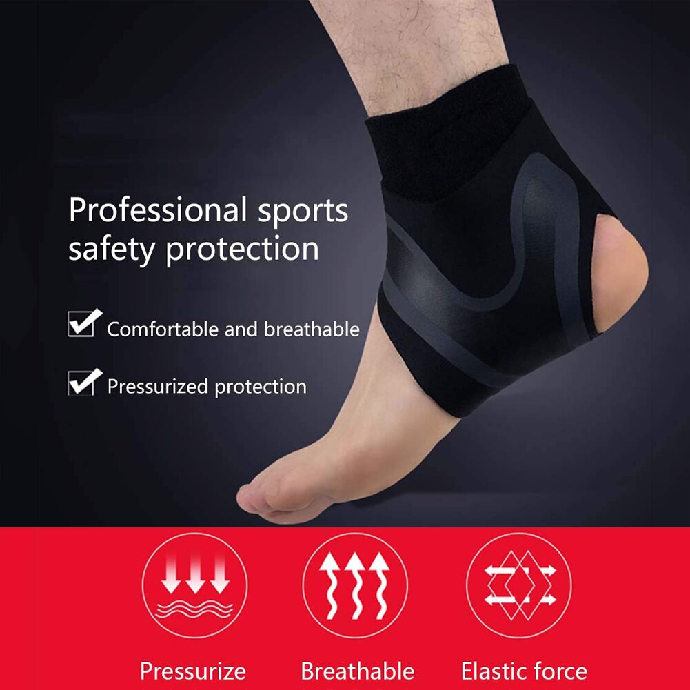 1Pc Ankle Mouwen Voet Beschermende Sport Enkelbrace Fitness Gym Enkel Ondersteuning Running Voet Wraps Protector Sportkleding