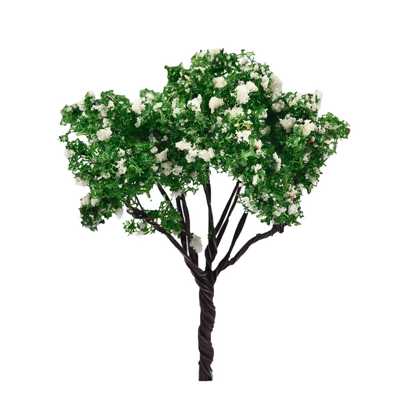 16 style Mini arbre fée jardin décorations Miniatures Micro paysage résine artisanat bonsaï Figurine jardin Terrarium accessoires