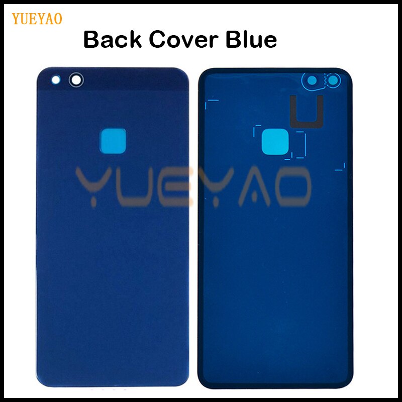 Pantalla LCD de 5,2 pulgadas con marco para Huawei P10 Lite, pantalla Lcd, digitalizador táctil, conjunto de pantalla LCD y Marco: Back Cover Blue