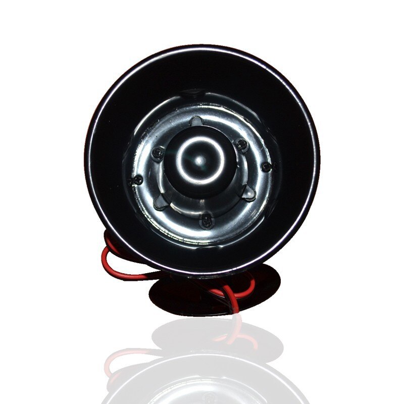 2pcs/Lot 15W DC12V Wired Loud Alarm Siren Horn Outdoor Horn Waterproof Car Alarm Siren Horn Piezo Siren/ Electronical Siren Horn