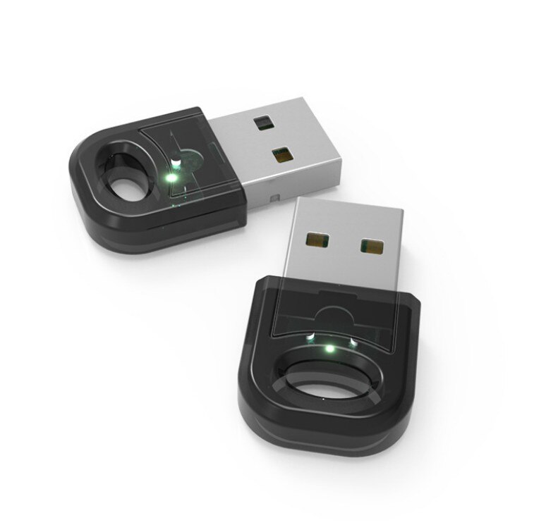Usb bluetooth adapter trådløs bluetooth 5.0 usb o mottaker til stasjonær datamaskin headset tastatur skriver tilbehør