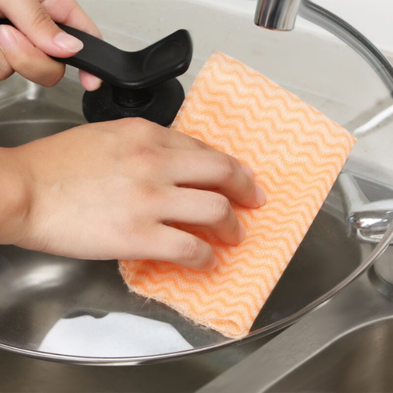 3 Rolls Ultra Absorbent Kitchen Paper Towels Eco Friendly Washable,Food Oil Absorbing Papers Wet Dry Usage Dish Rag