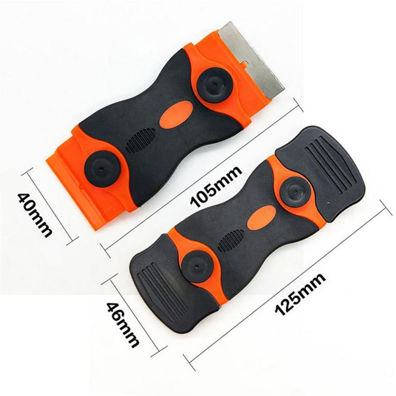 Ceramic Glass Oven Razor Double sided Scraper Plastic Handle Automotive Film Sticker Tool Cleaning shovel