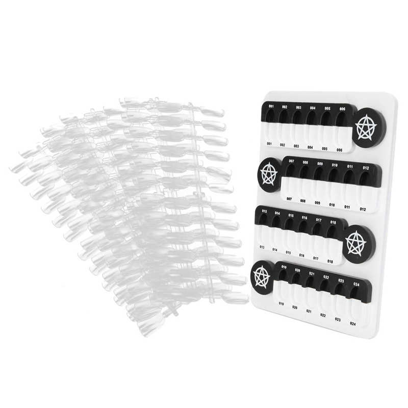 Nail Color Display Board 24 Grids Nail Color Display Board Magnetic Nail Display Rack Color Showing Shelf Card Chart