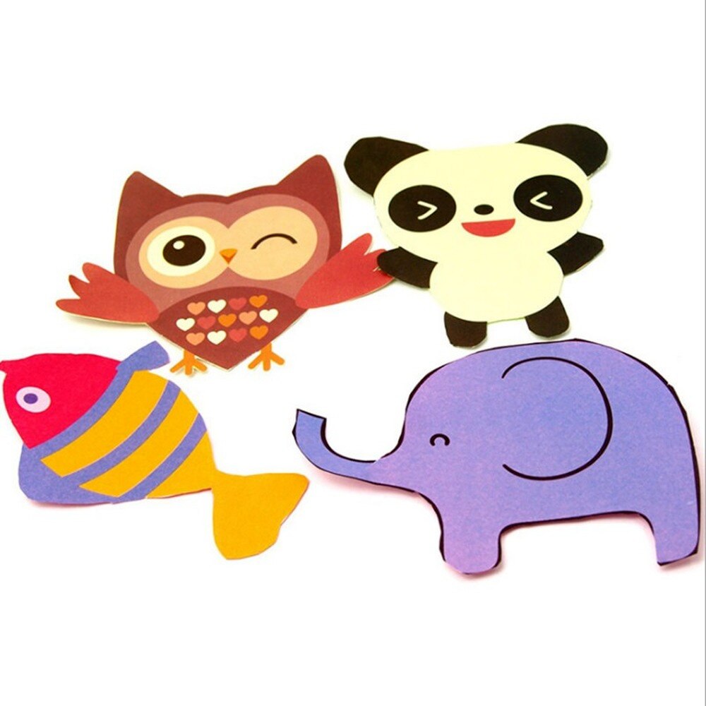 96 Stks/set Kawaii Papier Gesneden Boek Ambachtelijke Papier Speelgoed Kids Cartoon Handgemaakte Boek Papier Educatief Speelgoed Voor Kinderen Leren Speelgoed