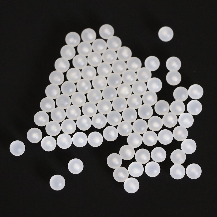 6mm 2000PCS Polypropylene ( PP ) Balls Solid Plastic Sphere for Ball Valves and Low Load Bearings