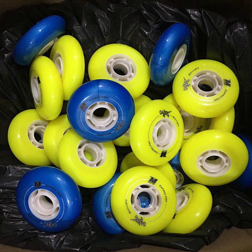 JK-ruedas de patines para SEBA Powerslide, material de ZAFIRO-FSK, F1/F0, 72 76, 80mm, Slalom, frenado