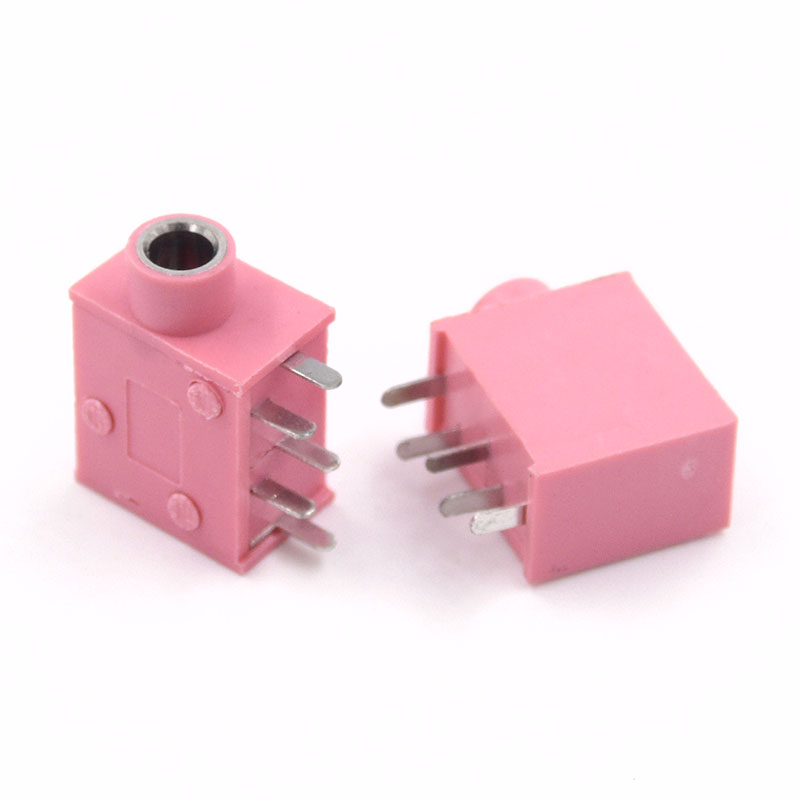 10Pcs PJ-325 3.5Mm Hoofdtelefoon Aansluiting Vrouwelijke Connector Voor Audio Video 5PIN Zwart Groen Rood PJ-325C