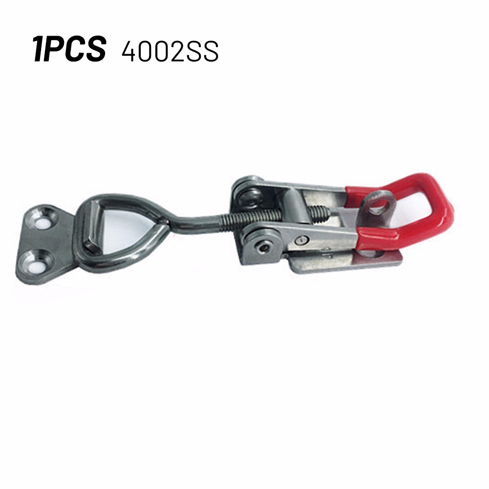 1PC Toggle Catch Latch Adjustable Cabinet Boxes Case Catch Metal Toggle Clamp Clamps Hand Heavy Duty Tooling Accessory
