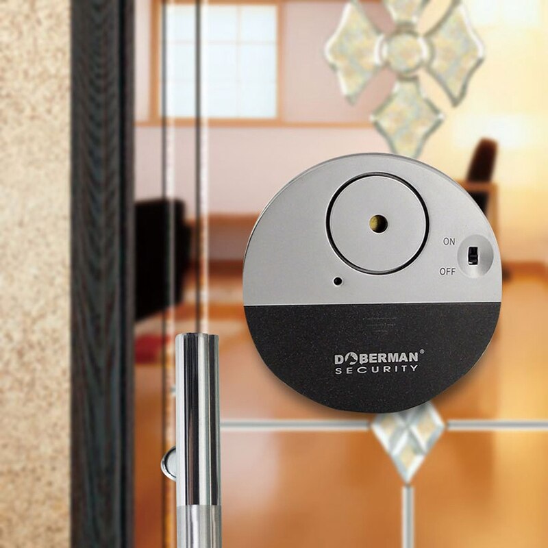 Doberman security 100db langaton elektroninen tärinäilmaisin kaappi oven ikkuna tärinätunnistin hälytys turvahälytys detekto
