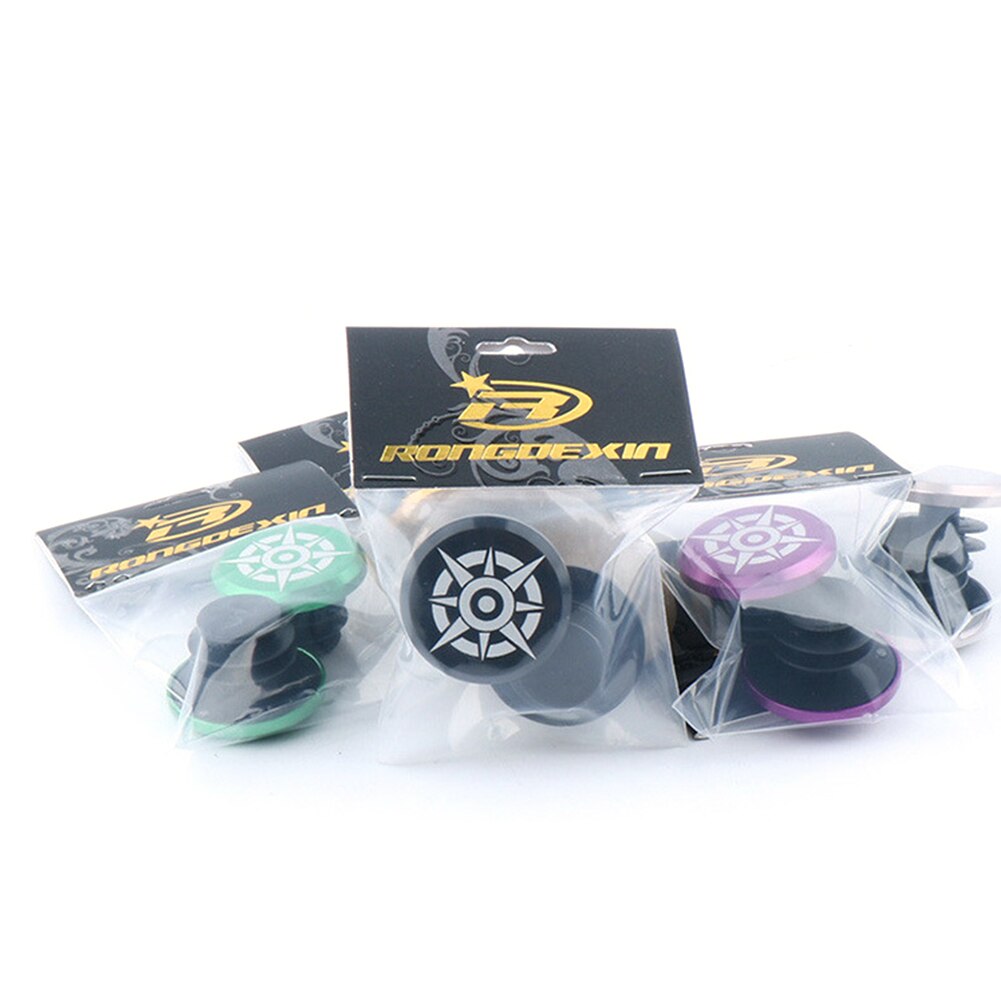 Tapones de aleación de aluminio para manillar de bicicleta, 2 piezas, para Shimano MTB, accesorios plegables para bicicleta de montaña y carretera