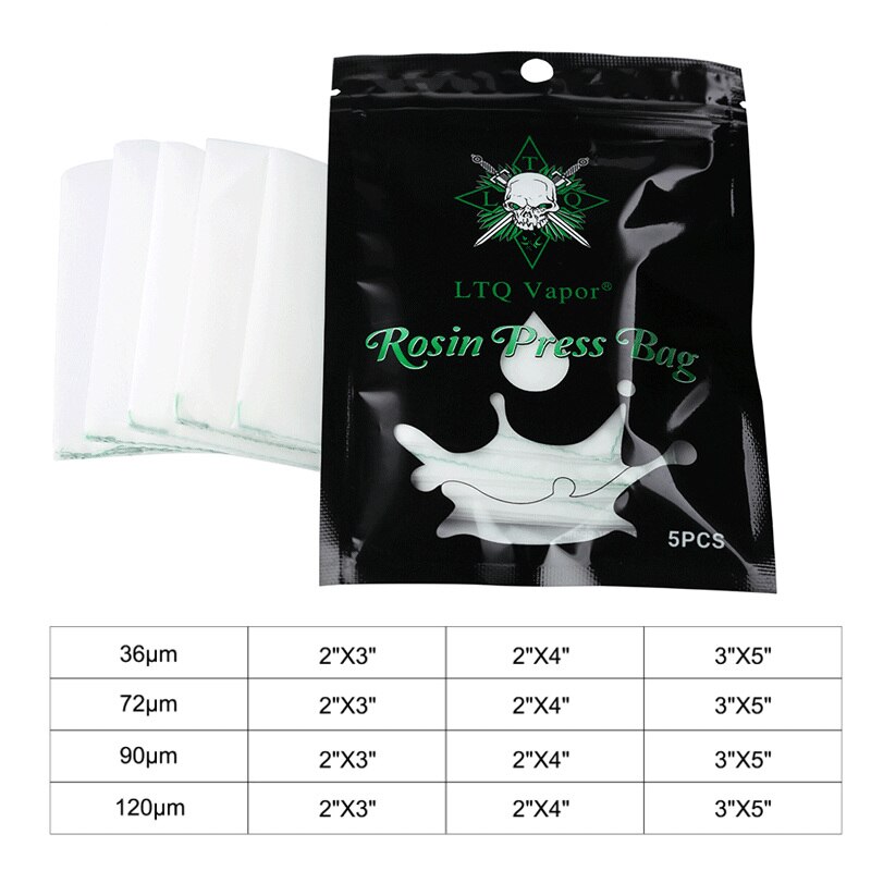 30 sztuk Rosin Press Bag 2/3/5 rozmiar w calach Micron grubość Nylon filtr prasy torby na kwiat olej woskowy Exracting Mold Machine Tool Kit