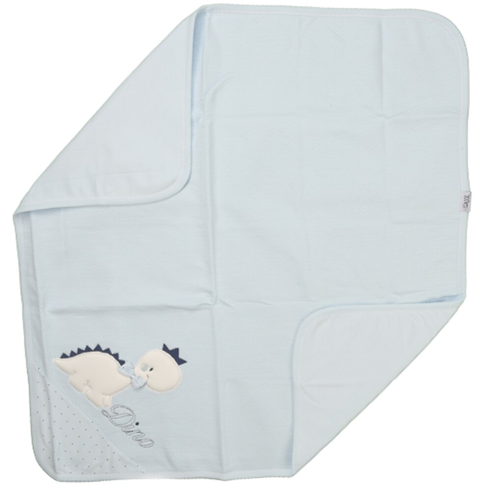 Manta de COLOR azul y azul