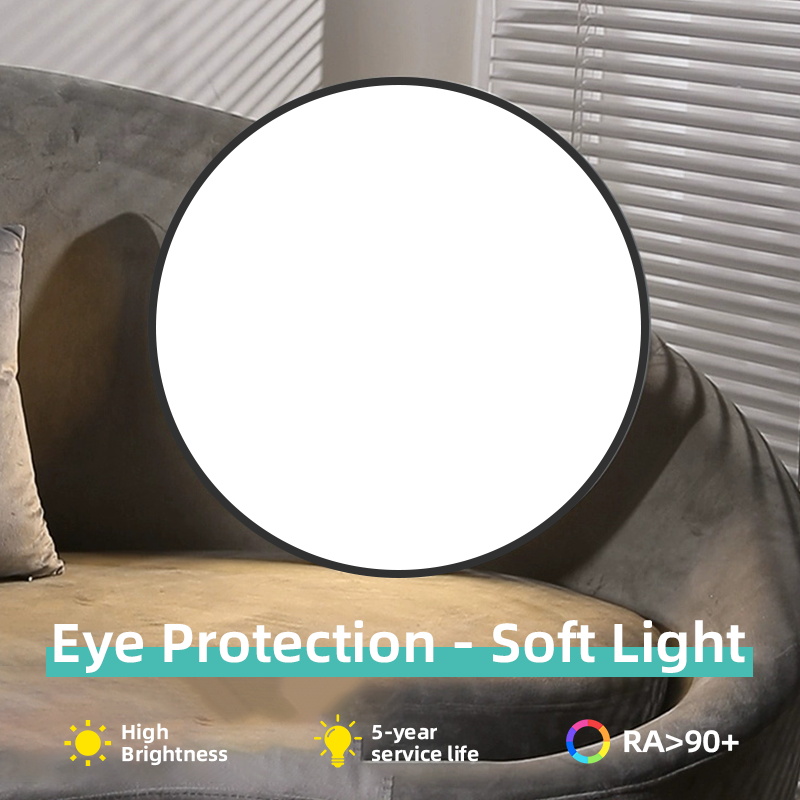 Ultra-Dunne Led Plafondlamp AC85-265V Indoor Badkamer Lamp Led Plafondpaneel Voor Woonkamer Slaapkamer Stofdichte Led Plafondlamp