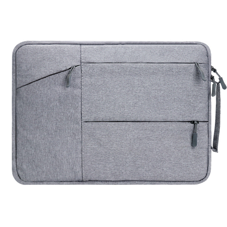 Laptop Sleeve Case for Macbook Air Pro 12 13 14 15 15.4 15.6 16 inch Waterproof Pouch Computer Handbag for Lenovo Dell HP Huawei: 13" / Beige