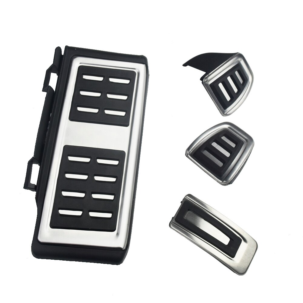 Edelstahl Pedal Abdeckung Für VW T-Rock Rock Tiguan Auto Styling zubehör