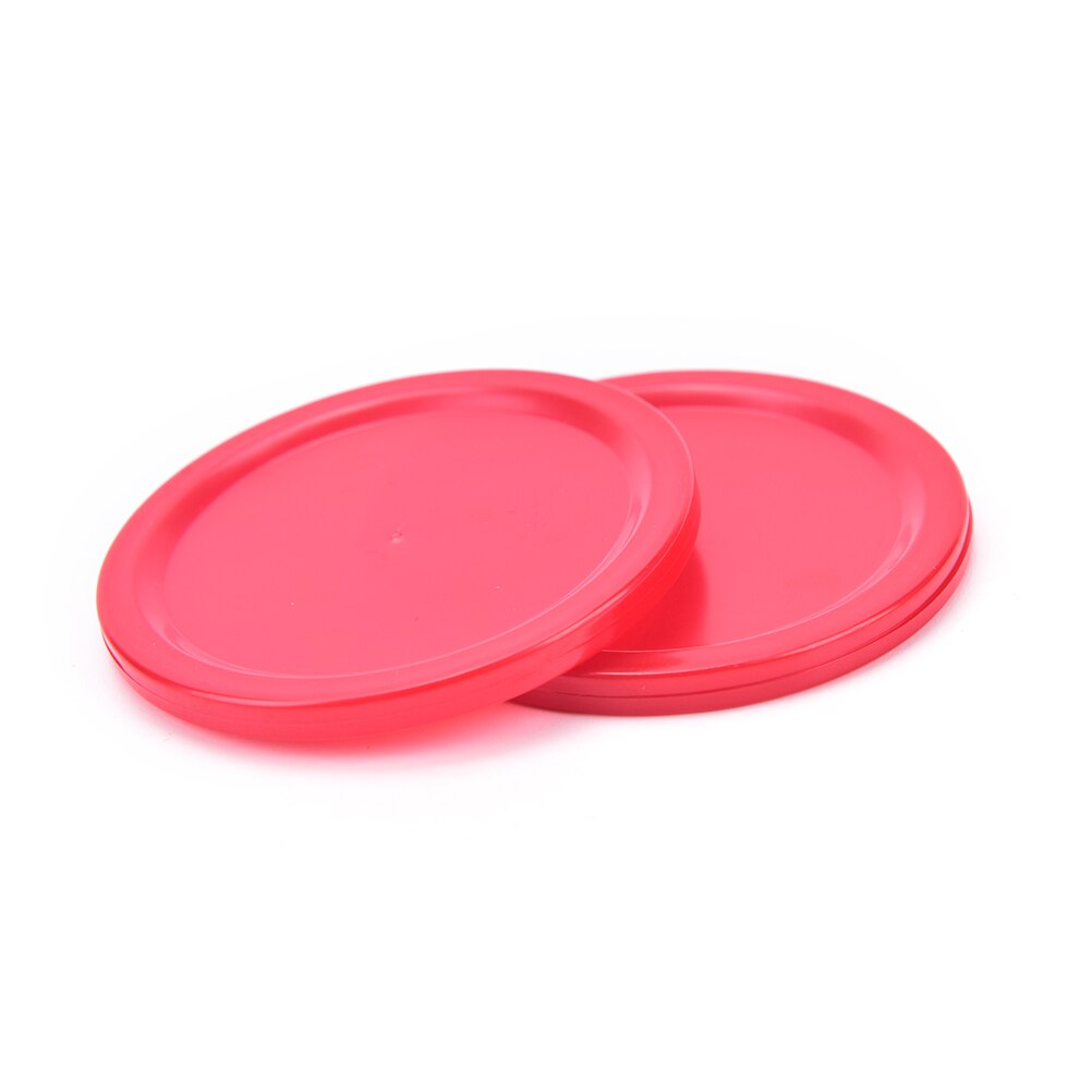 5 stk børn indendørs bordspil legetøj rød plast mini airhockey bordpuck holdbar praktisk