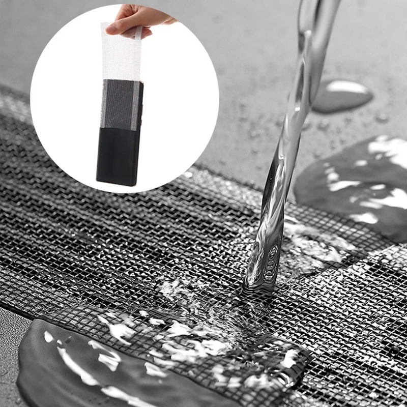 Haarfilter douche afvoer rooster insectenpreventie autohesie douche voor badkamerartikelen valaccessoires wastafel badkuip armatuur thuis