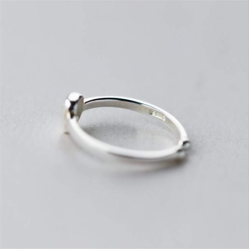 Neue Silber Farbe Zahn Ringe für Frauen Boho Einstellbare Antike Ringe Anillos