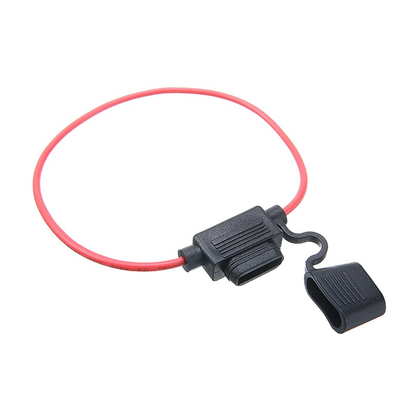 Porte-fusible étanche en ligne pour voiture, Standard + 5 fusibles 12V 30A