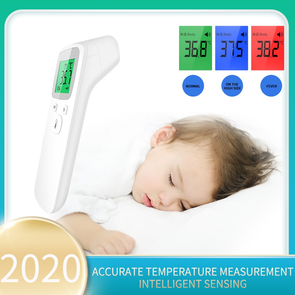 Yai Baby Infrarood Thermometer Digitale Lcd Body Meting Voorhoofd Oor Non-contact Kinderen Volwassen Lichaam Koorts Ir Termometro