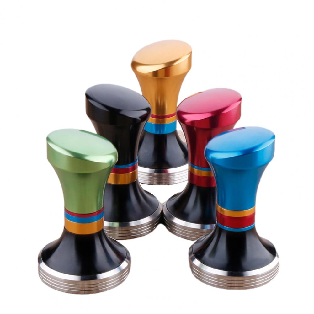 58mm Espresso Tamper Easy to Use Flat Base Stainless Steel Manual Barista Coffee for Home