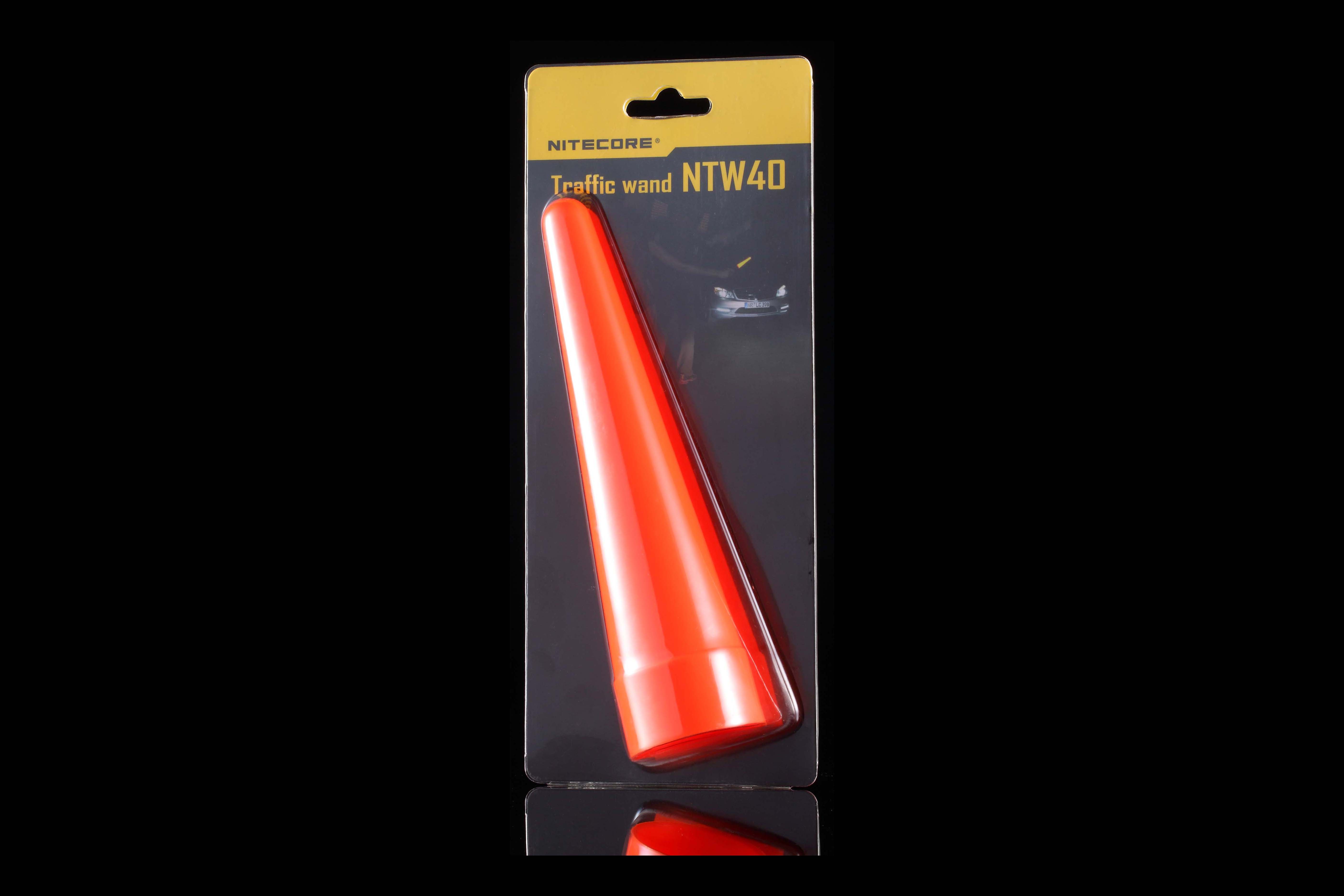 Nitecore NTW40 Diffuser Traffic Wand Suitable for MH25 EA4 P25 The Flashlight with Head of 40mm