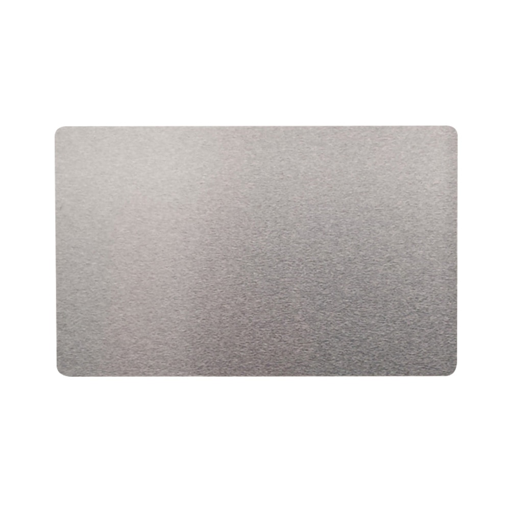 100PCS Name Blank Card Non-toxic Mark Aluminium Alloy Rustproof Smooth Flat Accessories Business Visiting Engraved Parts