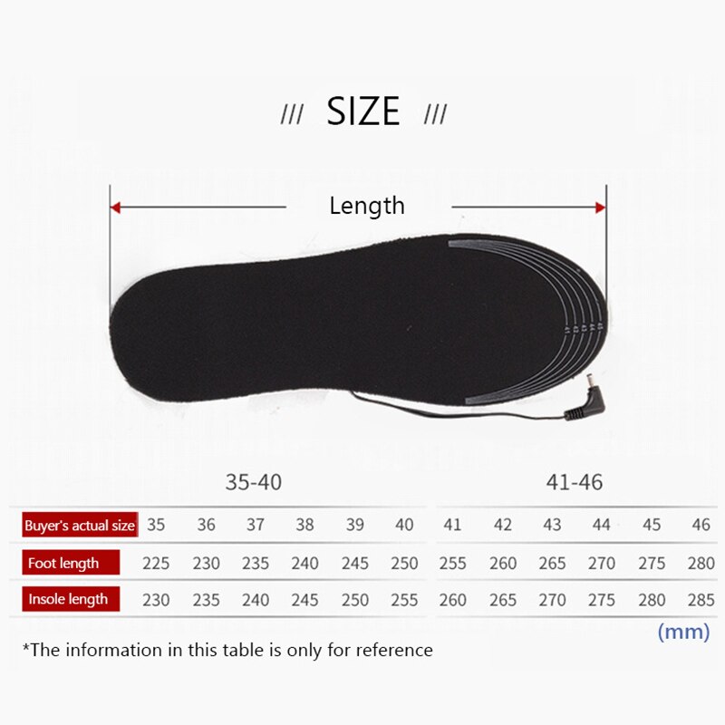 Usb-lämmitetyt kengänpohjalliset talviulkourheilu jalkalämmitin sukkatyynymatto sähköpestävä lämmityspohjallinen miehille naisille  xa21l