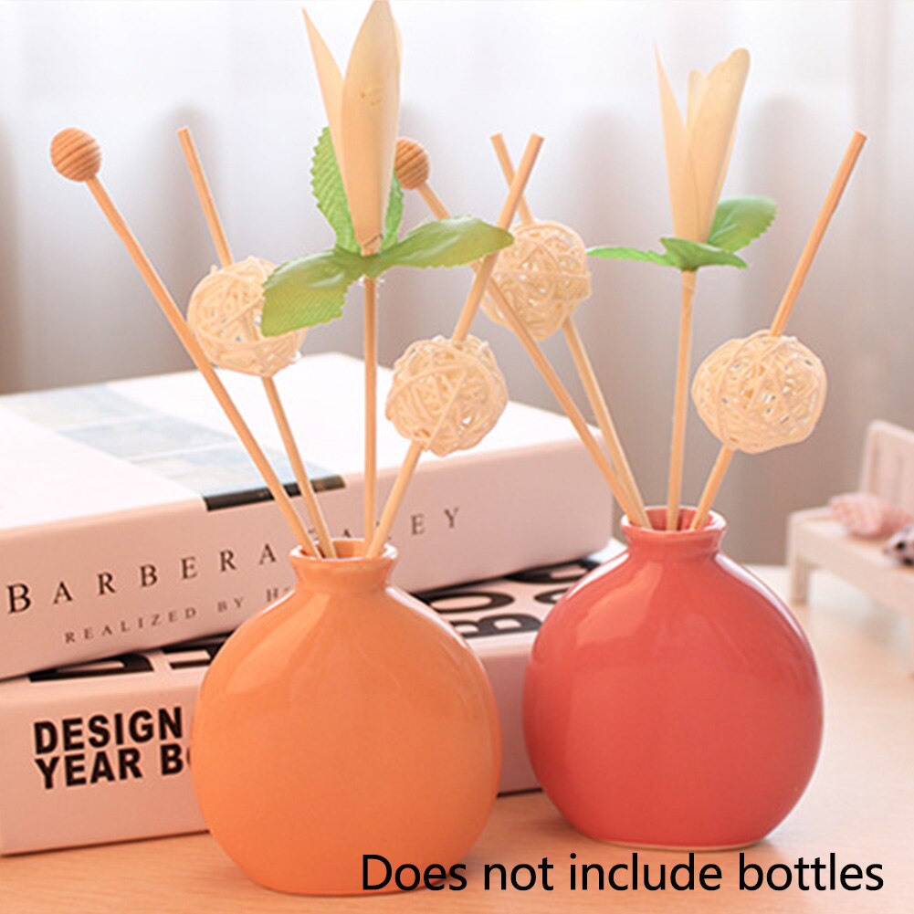 Diffuseur de parfum fait à la main, décoration de mariage, maison, bois, salon, bricolage, jeu de bâtons, purification de l'air, rotin, pièce de rechange