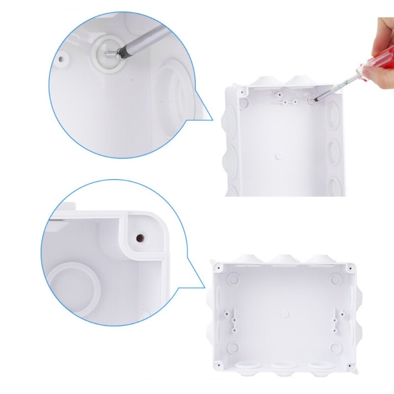 Outdoor Waterproof Dust-proof Cable Junction Box Outdoors Junctionbox M17E