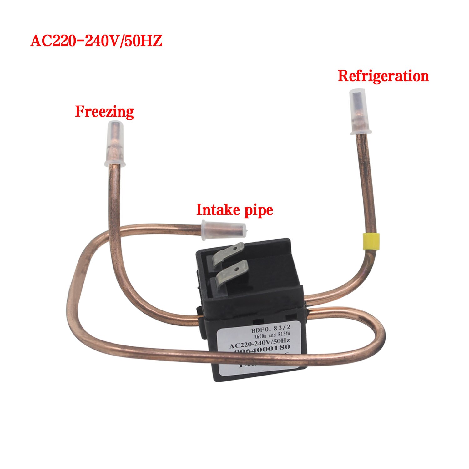 refrigerator solenoid valve for Change the refrigerant flow pulse electromagnetic valve single valve